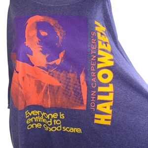 ❤️Halloween Everyone is Entitled to A Good Scare John Carpenter T Shirt Size 2XL